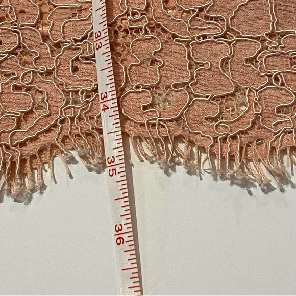 C Pink Girly Girl Sweet Lace Sheath Cocktail Mini Dress Women's Size Small - Picture 14 of 15